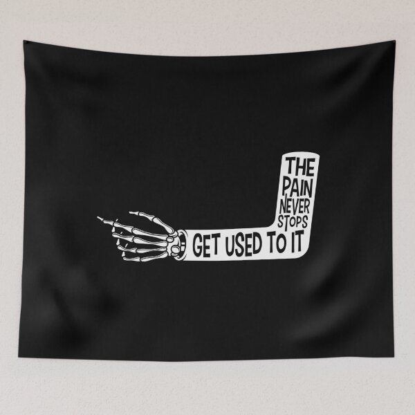 Item preview, The Pain Never Stops designed and sold by tonstan.