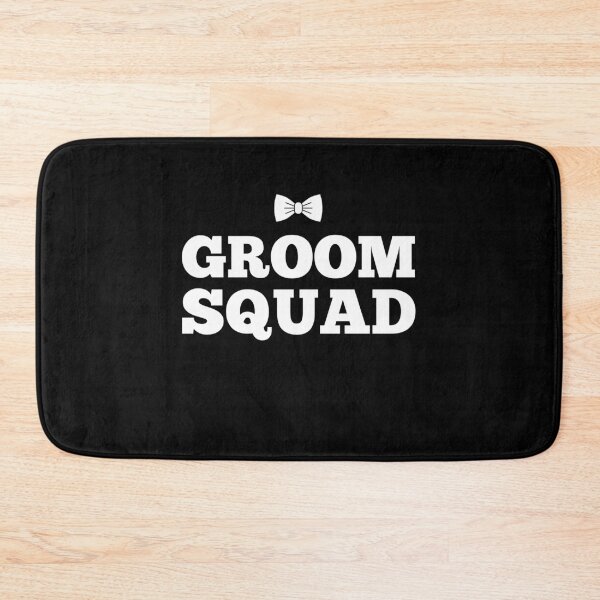 Aperçu de l'œuvre Grooms Funny Bachelor Party Groomsmen Squad Marriage gift créée et vendue par majuga.