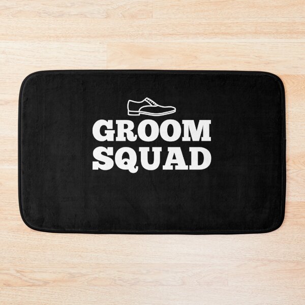 Aperçu de l'œuvre Grooms Funny Bachelor Party Groomsmen Squad Marriage gift créée et vendue par majuga.