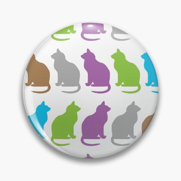 Item preview, Colorful kitties pattern designed and sold by perlphoto.