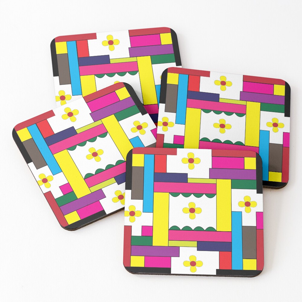 Item preview, Coasters (Set of 4) designed and sold by nishaprabhu.
