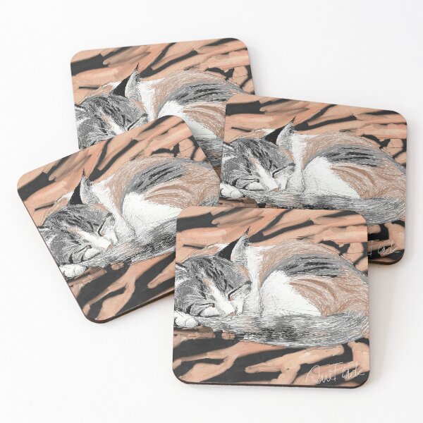 Item preview, Sleeping Cat - 2012 designed and sold by Sue Flask.