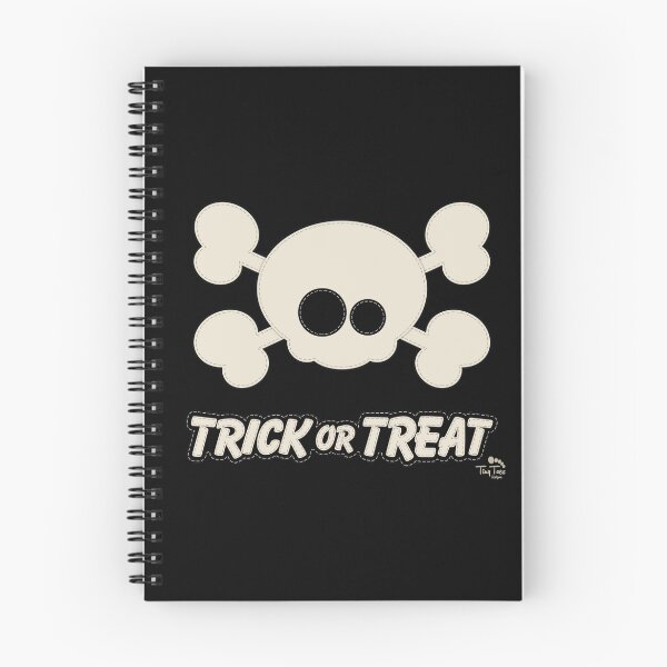 Item preview, Cute Skull Trick or Treat designed and sold by BadCatDesigns.