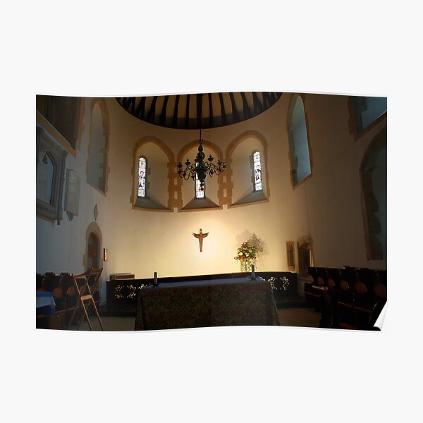 St Nicholas Bishop of Myra, Worth - Sanctuary Poster