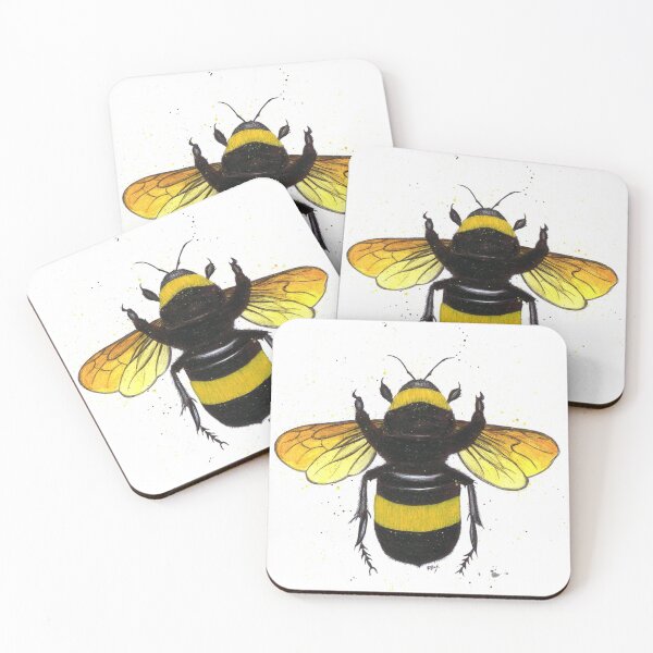 Item preview, Original Bumblebee Painting, Illustration, Print, Wall Art, Insect Illustration, Entomology Art, Insects, Bee, Bumble Bee, Manchester Bee, Nature, Entomology  designed and sold by R Bex.