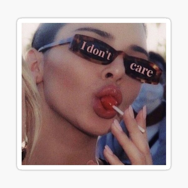 idc Glossy Sticker