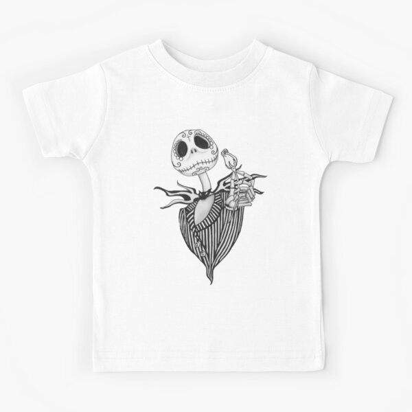 Sugar Skull Jack Skellington Kids T-Shirt