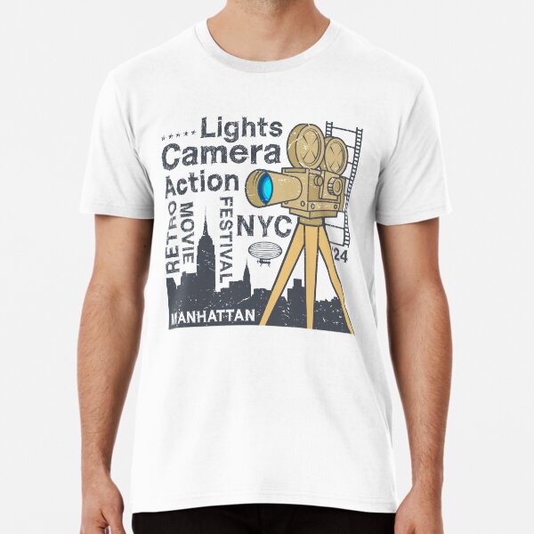 Item preview, Lights, Camera, Action designed and sold by studio838.