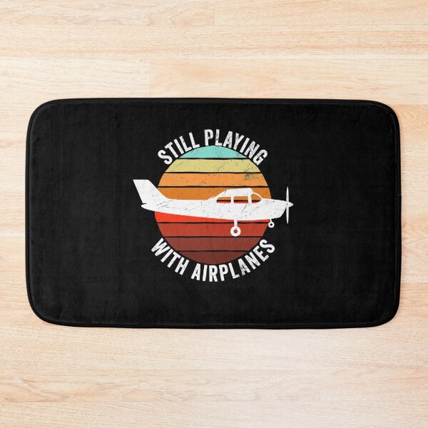 Item preview, Airplane Pilot Aviator Vintage Retro Plane Airport Gift designed and sold by majuga.