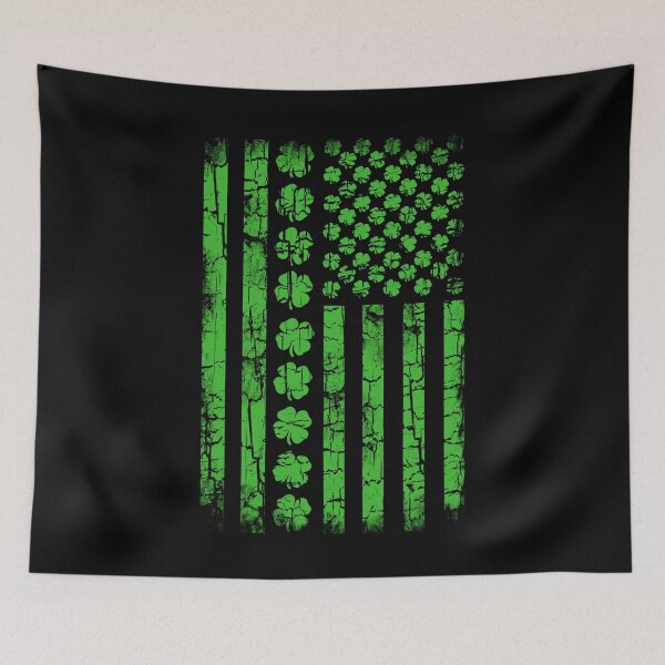 Item preview, St PATRICKS DAY IRISH AMERICAN SHAMROCK FLAG PADDY PATTY DAY designed and sold by MagicBoutique.