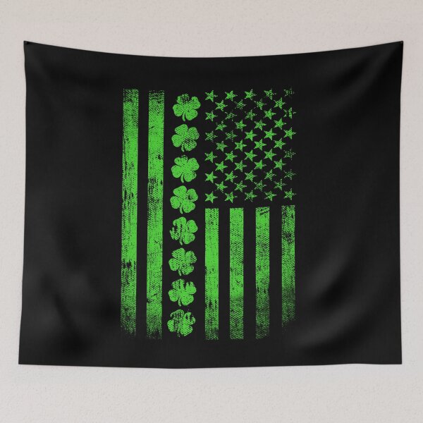 Item preview, St PATRICKS DAY IRISH AMERICAN SHAMROCK FLAG PADDY PATTY DAY designed and sold by MagicBoutique.
