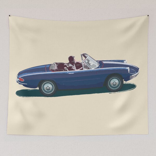 Item preview, Midnight Blue AlfaSpider – the 'Graduate' car  designed and sold by Bigs66.