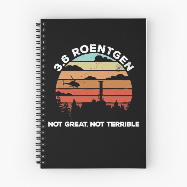 Item preview, Chernobyl 3.6 Roentgen Not Great, Not Terrible Retro Sunset designed and sold by majuga.