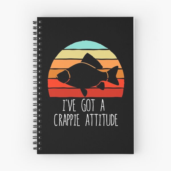 Item preview, Funny Fishing Gift I Have Got A Crappie Attitude Vintage designed and sold by majuga.