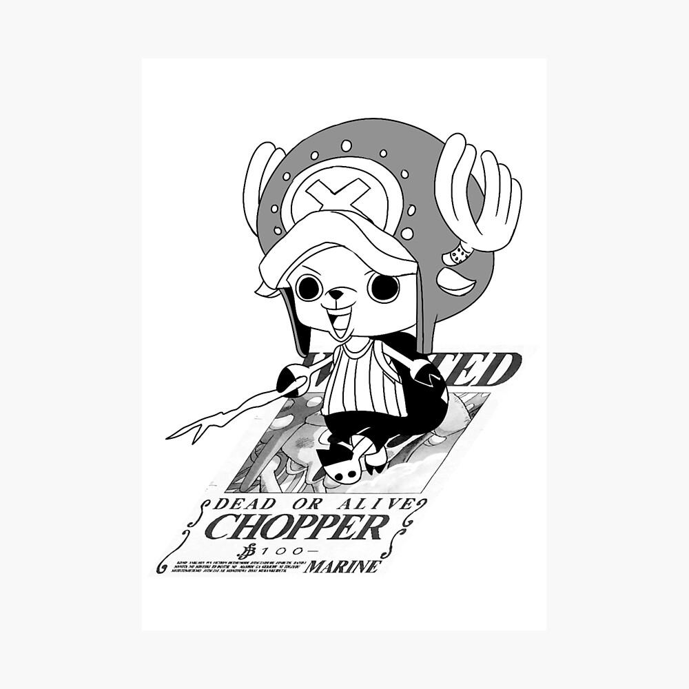 Tony Tony Chopper One Piece Poster By Inkitcomics Redbubble Tony Tony Chopper One Piece Poster By Inkitcomics Redbubble