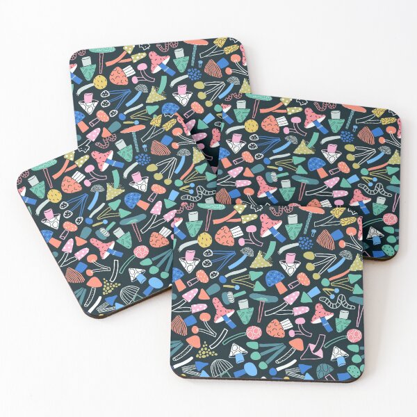 Item preview, Mushrooms pattern. Fungus lovers perfect gift. Mycology design. designed and sold by kostolom3000.