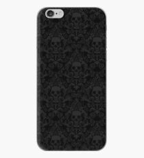 Skull Damask Wallpaper iPhone-Hülle & Cover