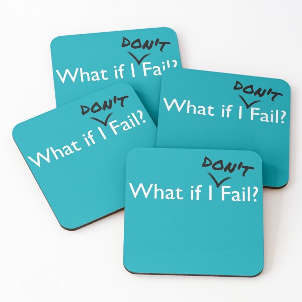 Item preview, Positive Mindset - What If I Don't Fail designed and sold by 247Creations.