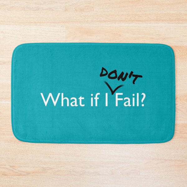 Item preview, Positive Mindset - What If I Don't Fail designed and sold by 247Creations.
