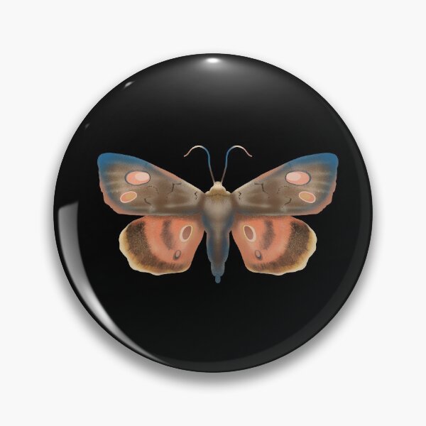 Item preview, Pink and brown moth designed and sold by Pacesyte.