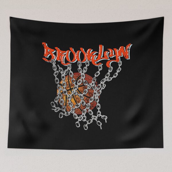 Item preview, Brooklyn Basketball distressed design designed and sold by COURT-VISION.