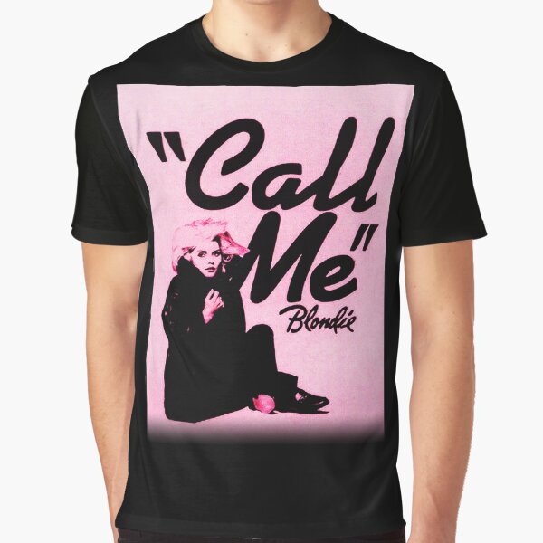 blondie call me t shirt