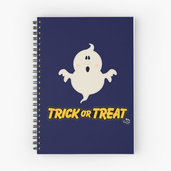 Item preview, Scary Ghost Trick or Treat designed and sold by BadCatDesigns.
