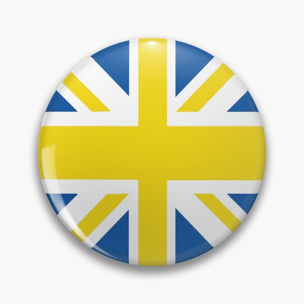 Item preview, Leeds Blue White Yellow Union Jack Flag designed and sold by Sporting Colour.