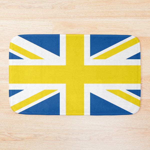 Item preview, Leeds Blue White Yellow Union Jack Flag designed and sold by Sporting Colour.