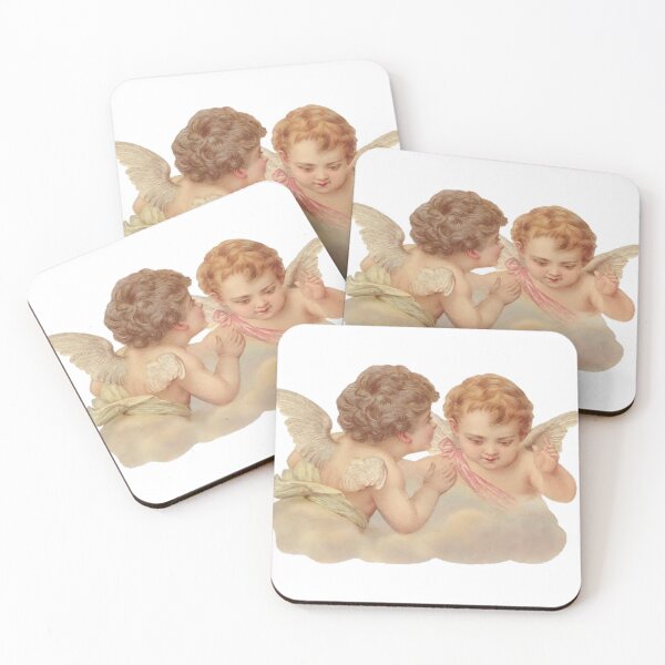 Item preview, vintage cute 90's baby angels whispering with wings  designed and sold by Renee's Closet.