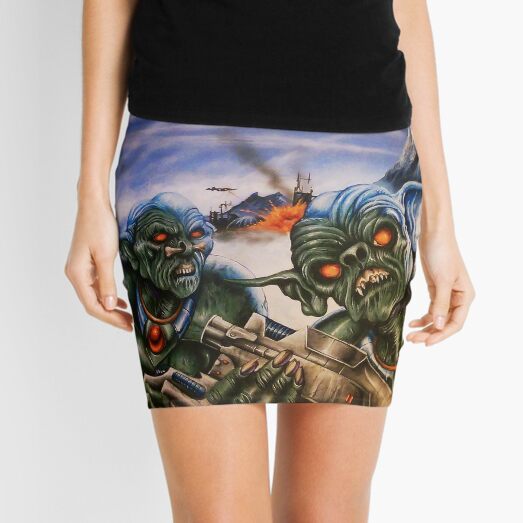Space Goblins poster art Mini Skirt