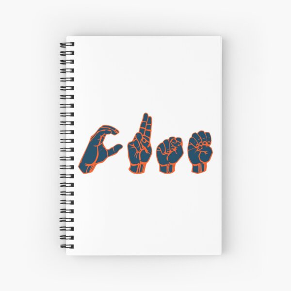 CUSE colors ASL Spiral Notebook