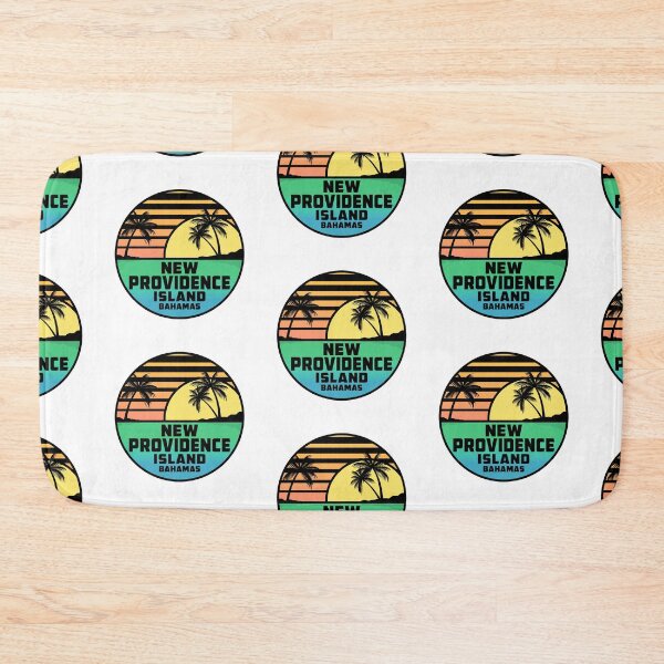 Item preview, New Providence Island Bahamas Tropical Beach Surfing Scuba Surf  Vacation  designed and sold by DESTINATIONS DECAL DOS.