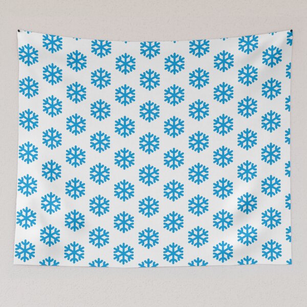 Item preview, Snowflake / Copo De Nieve / Flocon De Neige / Schneeflocke / Fiocco Di Neve (Blue) designed and sold by MrFaulbaum.