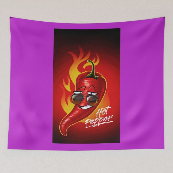 Item preview, HOT RED CHILE IN REDBUBBLE designed and sold by IMRAN  AHMED.