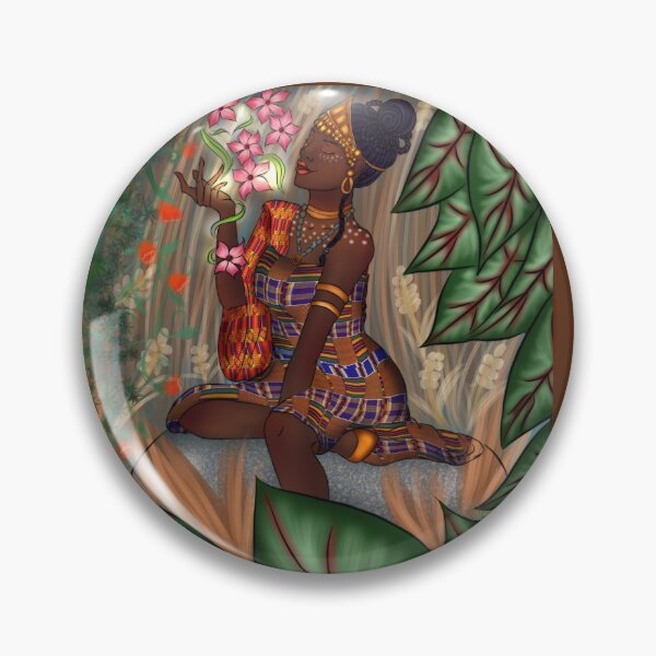 Item preview, Asase Yaa designed and sold by WickedWillowArt.