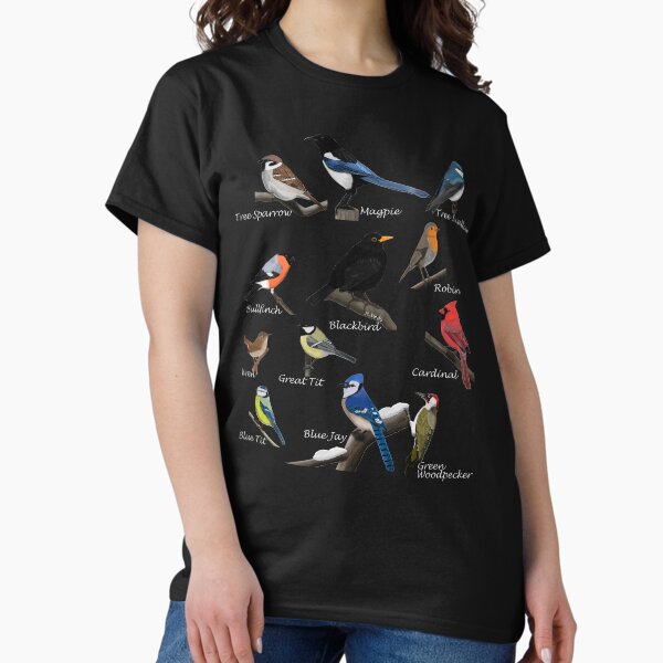 Item preview, Backyard Birds Drawing designed and sold by jz-birds.