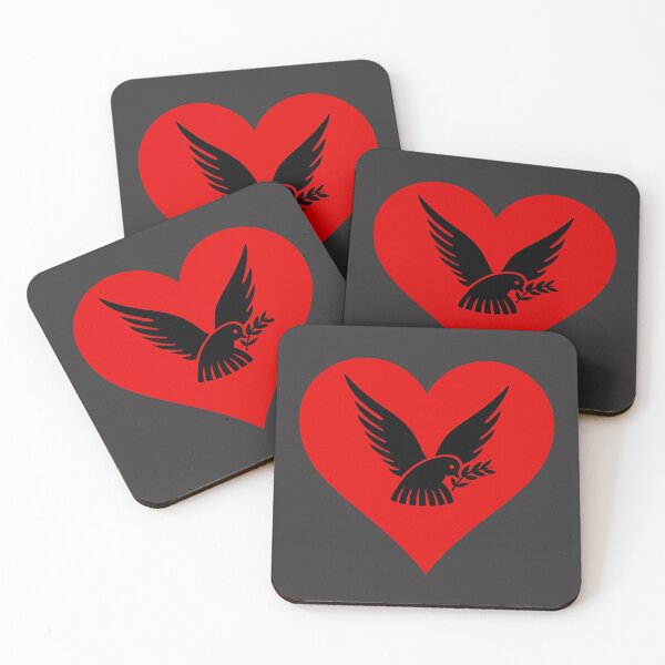 Item preview, Red Heart and Black Dove designed and sold by ryanwfraser.