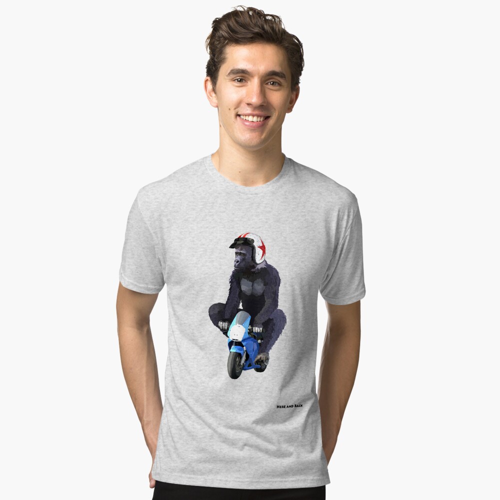 Item preview, Tri-blend T-Shirt designed and sold by hereandback.