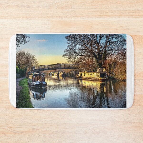 Item preview, Moored At Monkey Bridge Newbury designed and sold by IanWL.