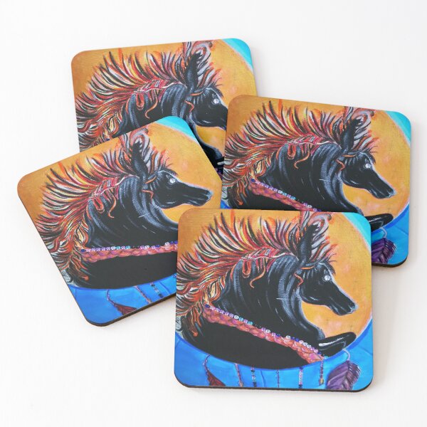 Item preview,  A Fiery Horse designed and sold by Louise M Art .
