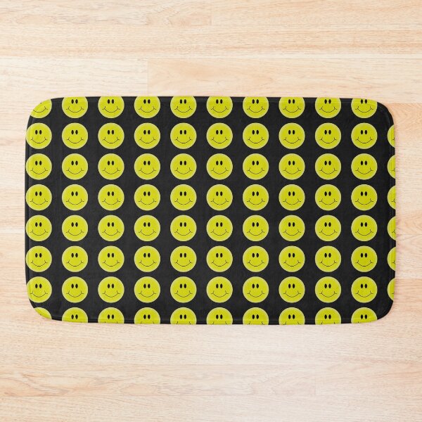Item preview, Happy Yellow Smiley Face Retro Design designed and sold by delohill.