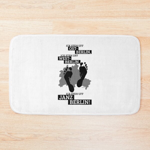Item preview, Ick steh uff Ost-Berlin, ick steh uff West-Berlin, ick steh uff janz Berlin! designed and sold by MrFaulbaum.