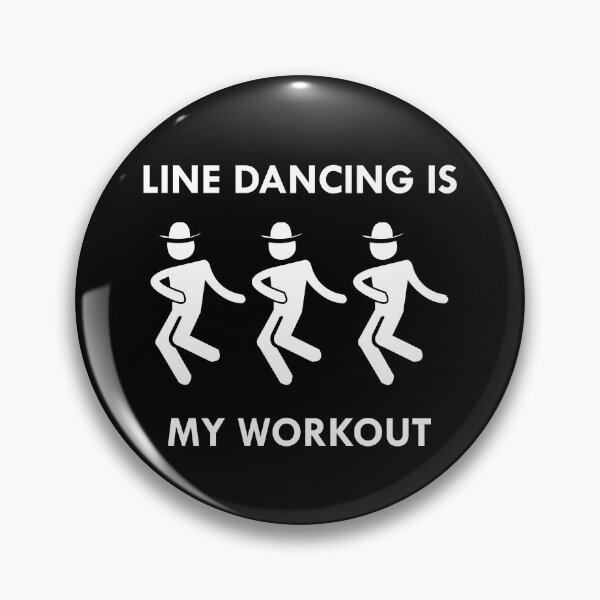 Item preview, Line Dancing is My Workout Funny Line Dancer designed and sold by TastefulTees.