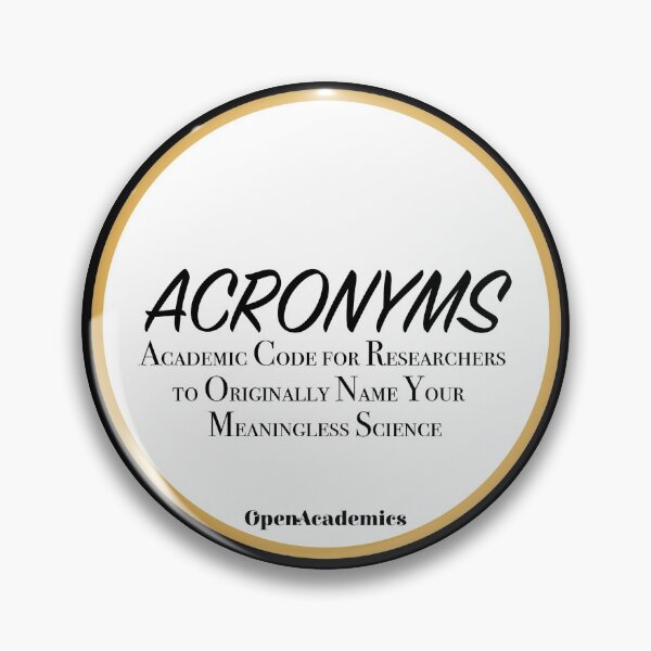 Item preview, OpenAcademics Acronyms designed and sold by OpenAcademics.