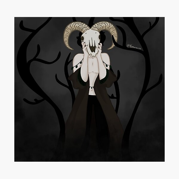 Item preview, Boy with skull designed and sold by Hannanas-0o.