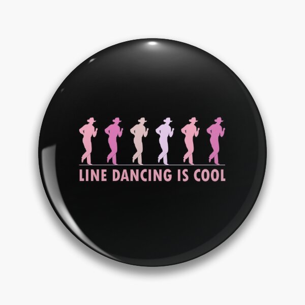 Item preview, Line Dancing is Cool Funny Line Dancer designed and sold by TastefulTees.
