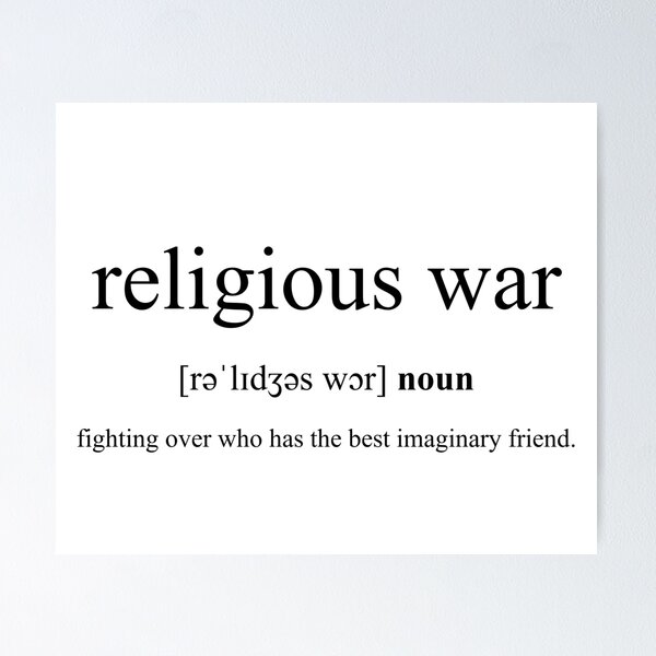 Artikel-Vorschau von Religious War (Religionskrieg) Definition | Dictionary Collection, designt und verkauft von Designschmiede.