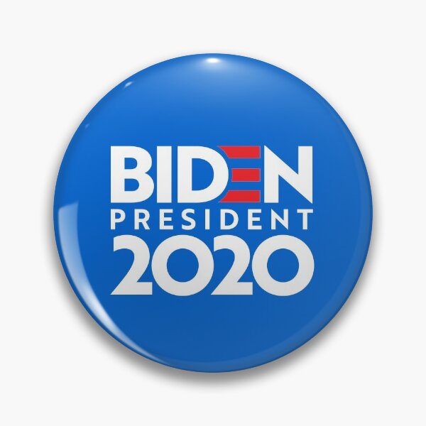 JOE FOR PRESIDENT 2020 Merch Pin