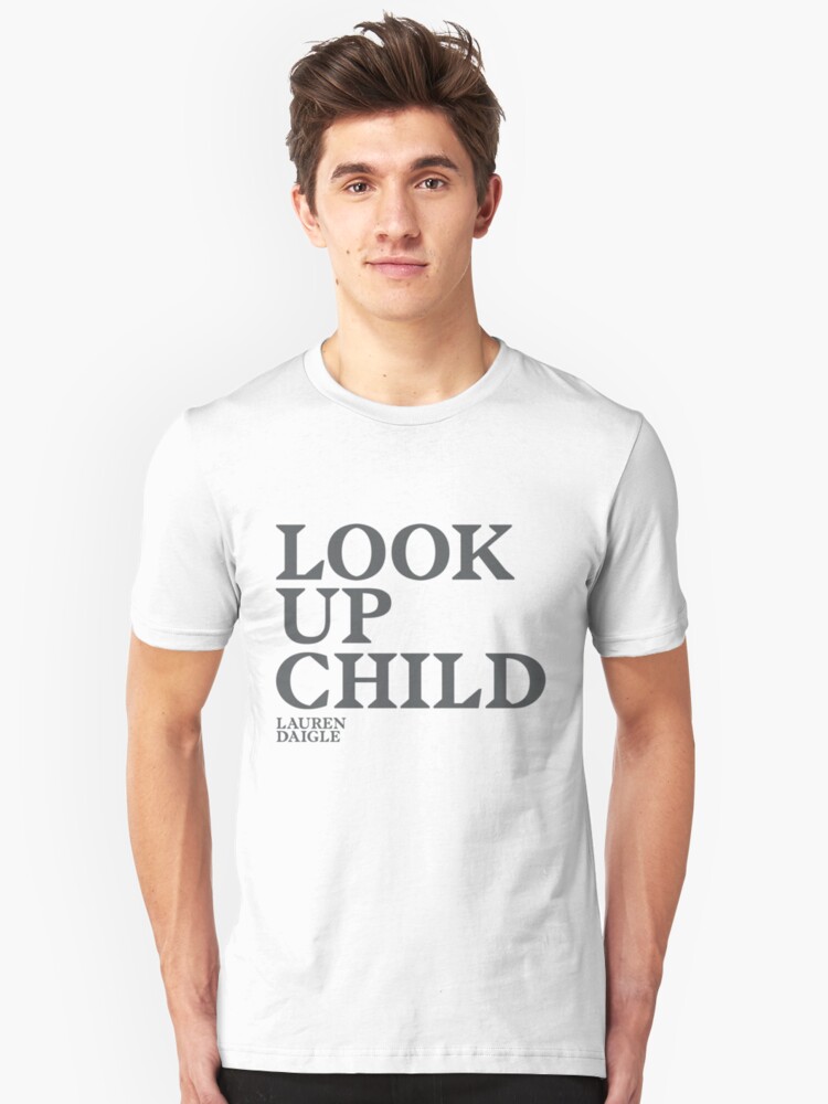 look up child t shirt